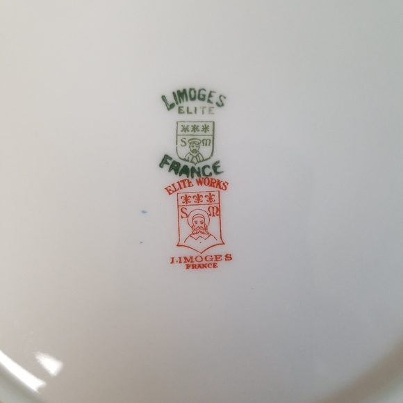 Bowa & Dotter Limoges France 5 pc Place Setting - Picture 7 of 8